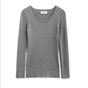 Ribbed pullover